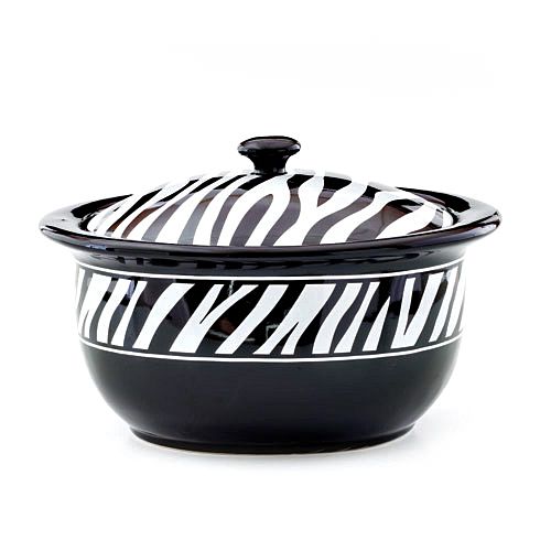 Zebra Bean Pot