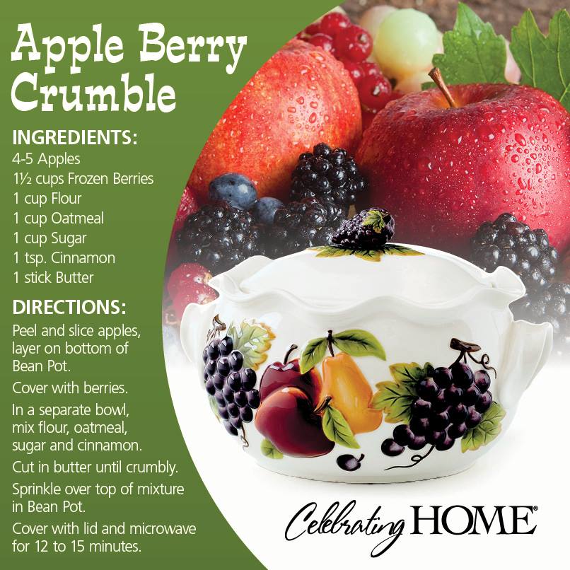 Apple Berry Crumble